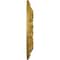 Ekena Millwork Whitman Ceiling Medallion (For Canopies up to 3 3/4"), Hand-Painted Pharaohs Gold, 13"OD x 1 3/8"P CM13WHPGS - alternate 2